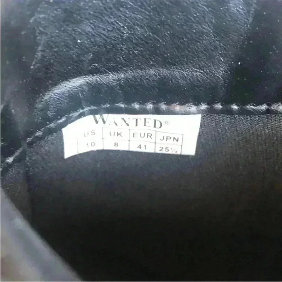 Wanted Footwear Faux Suede Western Bootie in Black Size 10 NWT - Picture 9 of 10